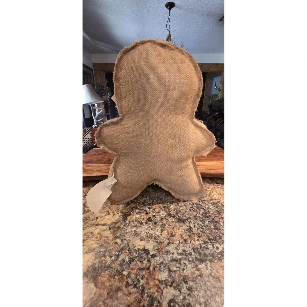 Gingerbread Man Pillow, Christams, Holidays, Primitive, Hobby Lobby, MRSP 27